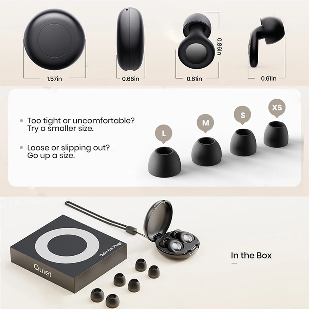 Noise Reduction Waterproof Earbuds 